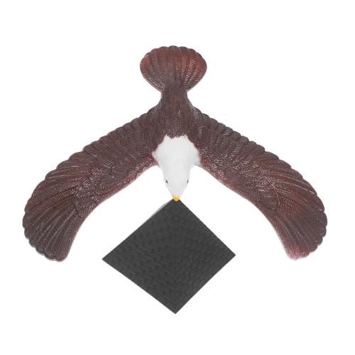 TOYANDONA Balance Adler Desktop Ornament Kleines Balancierendes Vogelmodell aus Pädagogisches Gleichgewichtstrainer für Finger Dekorative Raum und Bürodekoration von TOYANDONA