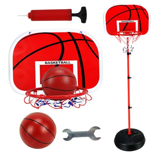 TOYANDONA Basketballständer 2 M Basketballkorb-Spielzeug Mit Einem Anhebbaren Basketball-Spielzeug Zum Spielen Für Kinder von TOYANDONA