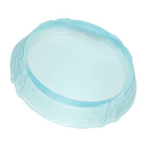 TOYANDONA Battle Plate Circle Tray Train Toy Rectangular Gyro Tray Gaming Gyro Stadion Gyro Game Plate for Gyro Game Stadion Gyro Disc Gyro Plate Accessories Portable Plastic von TOYANDONA