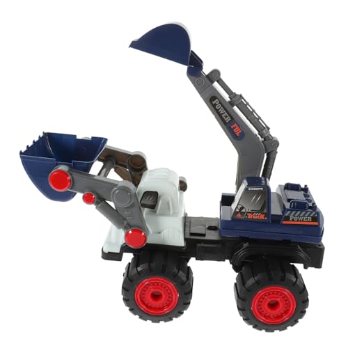 TOYANDONA Baufahrzeug Modell Bagger Muldenkipper Kleinkinder Leichte Sichere Kanten Jungen Baustelle von TOYANDONA