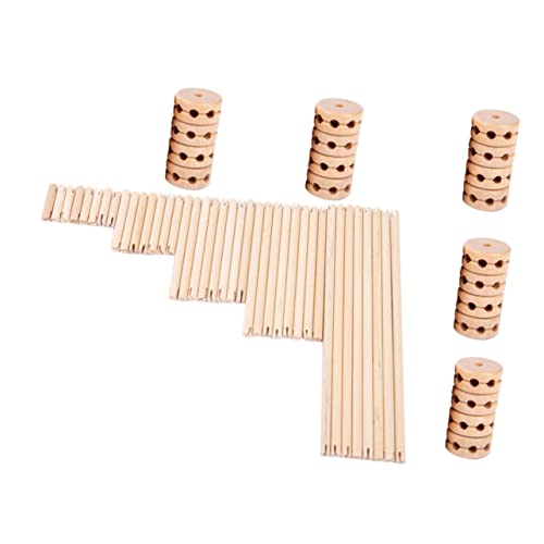 TOYANDONA Bauklötze Set Für Pädagogisches Zur Der Kognitiven Entwicklung Bunte Bausteine Für Kreatives Und Frühes Lernen Ideal Für Babys Und Kleinkinder von TOYANDONA