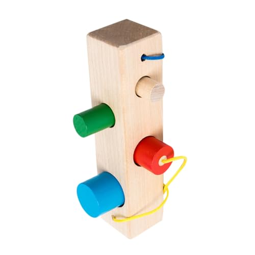 TOYANDONA Babyspielzeug Spielzeug Für Jungen Und Mädchen Formsortierer Lern-Matching-Brett Handgefertigtes Matching-Spiel von TOYANDONA