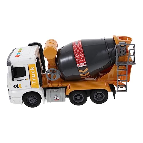 TOYANDONA Bauwagen mit Licht und Musik Gelber Betonmischer Truck für Rückzugmechanismus und Interaktivem Design für Kreative Spielstunden und Geburtstagsgeschenk TOYANDONA Bauwagen mit Licht und Musik Gelber Betonmischer Truck für Rückzugmechanismus und Interaktivem Design für Kreative Spielstunden und Geburtstagsgeschenk von TOYANDONA