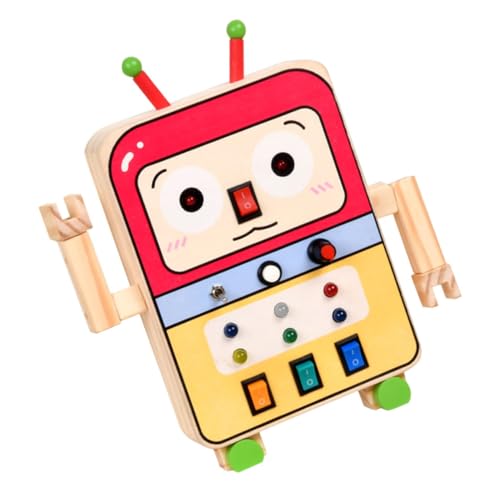 TOYANDONA Beschäftigtes Brettspielzeug Kognitives Für Frühpädagogisches Kognitive Tafel Montessori Für Platine Für Elektronisches Bauteil von TOYANDONA