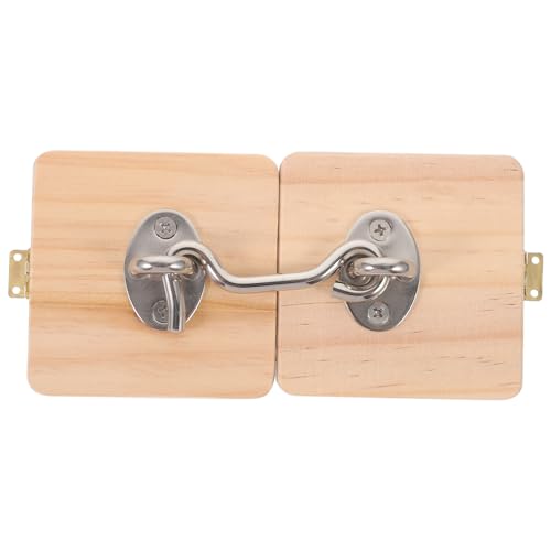 TOYANDONA Busy Board Lock Toy Holzriegel Lock Board Für Jungen Und Mädchen Frühpädagogisches Lernspielzeug TOYANDONA Busy Board Lock Toy Holzriegel Lock Board Für Jungen Und Mädchen Frühpädagogisches Lernspielzeug von TOYANDONA