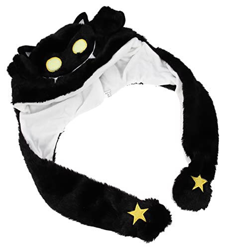 TOYANDONA Beweglicher Ohr Halloween Hut mit Licht Lustiger Party Kopfschmuck Cosplay Accessoire für Karneval und Maskerade für Halloween Feiern und Festliche Anlässe von TOYANDONA