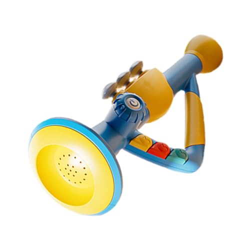 TOYANDONA Trompeten-musikspielzeug Für Kleinkinder Musikinstrumente-Spielzeug Pädagogisches Kinderspielzeug Mit Realistischen Pfeiftönen Fördert Musikalische Entwicklung Sicher Und von TOYANDONA