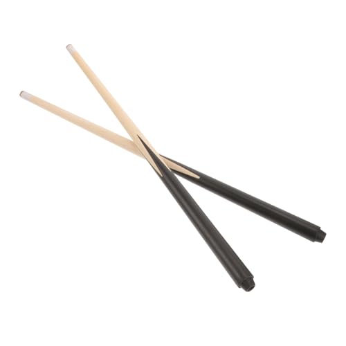 TOYANDONA 2 Stück Kurze Snooker-queues Für Jungen Und Mädchen Pool-Billard-Stick Mini-Queue Für Kinder Holz-Queue-Sticks Für Enge Räume von TOYANDONA