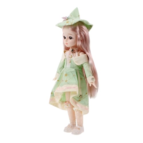 TOYANDONA Bjd-gelenkpuppe Puppenkleidung Lebendige Puppe Puppen Für Mädchen Mini-bjd-Puppe Perücke Puppe Anime-Puppe Süße Puppe Amerikanische Puppe Kugelgelenkpuppen Mädchenpuppen Kunststoff von TOYANDONA