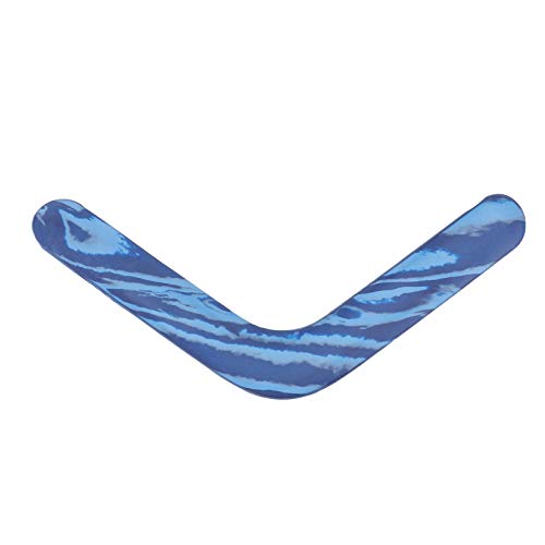 TOYANDONA Boomerang-Spielzeug aus EVA, sicher zurückkehrend, Boomerang-Dreieck, Freizeitspielzeug, für Kinder, Outdoor-Spielen, Geburtstagsparty, Spielzeug für Kinder (blau) von TOYANDONA
