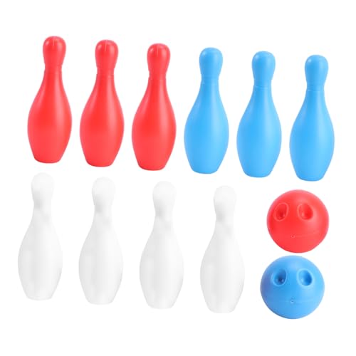 TOYANDONA Bowling spielset für Umweltfreundliches Kunststoff Bowling kegelspiel Interaktives Outdoor Jungen und Mädchen Fördert Motorische Fähigkeiten und Frühkindliche Zufällige Farbe TOYANDONA Bowling spielset für Umweltfreundliches Kunststoff Bowling kegelspiel Interaktives Outdoor Jungen und Mädchen Fördert Motorische Fähigkeiten und Frühkindliche Zufällige Farbe von TOYANDONA