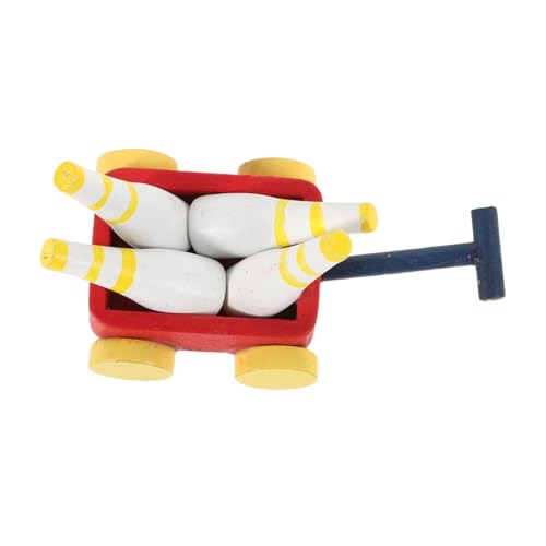 TOYANDONA Miniatur-Bowling-pin-Set Maßstab 112 Bowlingwagen Aus Holz Für Draußen Perfekt Für Kinder Puppenhaus- TOYANDONA Miniatur-Bowling-pin-Set Maßstab 112 Bowlingwagen Aus Holz Für Draußen Perfekt Für Kinder Puppenhaus- von TOYANDONA