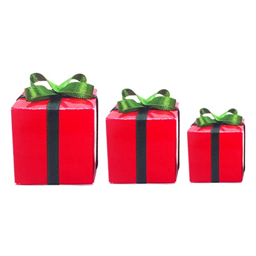 TOYANDONA Box Weihnachtsgeschenkbox Dekoration Puppenhaus Weihnachtsschleife Weihnachtsschmuck Weihnachtsbaumschmuck Weihnachtsmittelstücke Weihnachtsbaumzubehör Spielzeughaus Papier Rot TOYANDONA Box Weihnachtsgeschenkbox Dekoration Puppenhaus Weihnachtsschleife Weihnachtsschmuck Weihnachtsbaumschmuck Weihnachtsmittelstücke Weihnachtsbaumzubehör Spielzeughaus Papier Rot von TOYANDONA