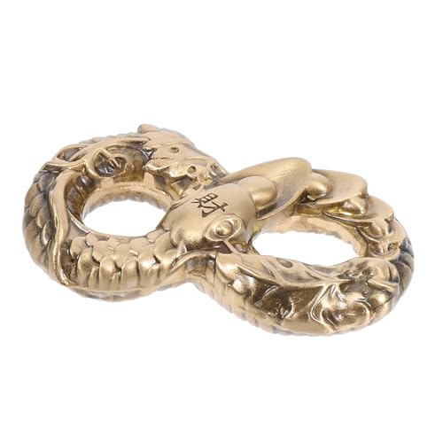 TOYANDONA Brass Snake Figurine Handheld Articulated Finger Exercise Toy Kompakt Leicht Für Entspannung Und Home Decor TOYANDONA Brass Snake Figurine Handheld Articulated Finger Exercise Toy Kompakt Leicht Für Entspannung Und Home Decor von TOYANDONA