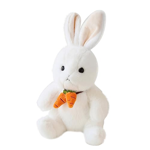TOYANDONA Bunny Plüschpuppe Flauschige Kaninchenpuppe für Kuscheltier Karotten Design Perfektes für Geburtstage und Partys Hochwertige Verarbeitung TOYANDONA Bunny Plüschpuppe Flauschige Kaninchenpuppe für Kuscheltier Karotten Design Perfektes für Geburtstage und Partys Hochwertige Verarbeitung von TOYANDONA