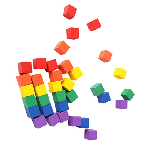 TOYANDONA Bunte Holzbausteine Kleine Holzquader Für Große Bauklötze Aus Ideales Lernspielzeug Für Und Kleinkinder TOYANDONA Bunte Holzbausteine Kleine Holzquader Für Große Bauklötze Aus Ideales Lernspielzeug Für Und Kleinkinder von TOYANDONA