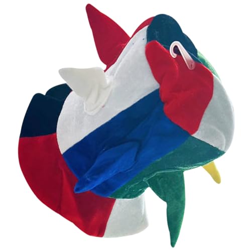 TOYANDONA Bunter Hut für Halloween Cosplay Vielseitiger Partyhut für Karneval und Besondere Anlässe Kreatives Kostümzubehör für Spaß und Überraschung von TOYANDONA