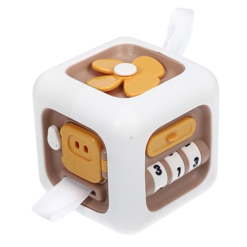 TOYANDONA Busy Cube Lernspielzeug Für Kleinkinder Sensorisches Motorik Kognitiven Fähigkeiten Für Vorschulbildung Für Jahre von TOYANDONA