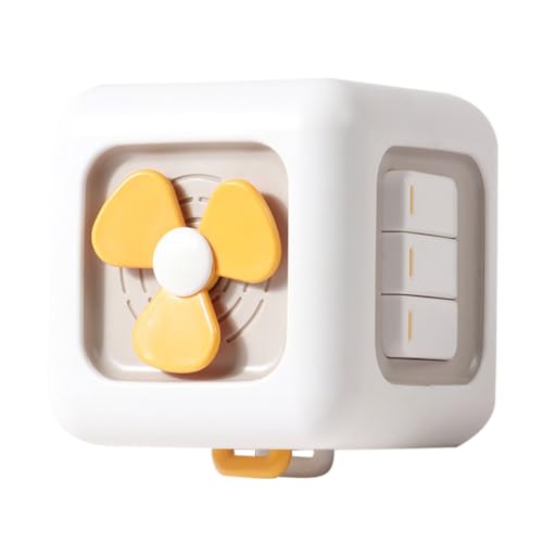 TOYANDONA Busy Cube Lernspielzeug Seitiger Motorikwürfel für Kleinkinder Feinmotorik Kognition Problemlösung Hand Auge Koordination Pädagogisches Activity Toy von TOYANDONA