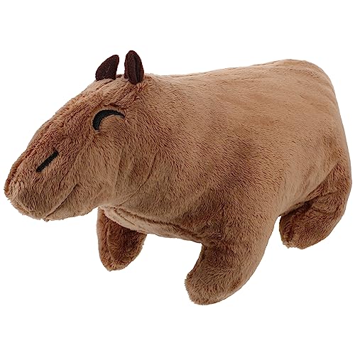 TOYANDONA Capybara Plüschpuppe Kinderspielzeug Kinderpuppe Entzückendes Capybara Plüschpuppe Simulationstierpuppen Stofftier Capybara Ornament Stofftierpuppe Plüsch TOYANDONA Capybara Plüschpuppe Kinderspielzeug Kinderpuppe Entzückendes Capybara Plüschpuppe Simulationstierpuppen Stofftier Capybara Ornament Stofftierpuppe Plüsch von TOYANDONA