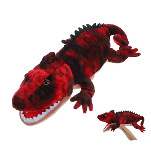 TOYANDONA Cartoon Animal Puppet Puppen kinderpuppe Cartoon-Handpuppe Finger Puppets fingerpüppchen Plüsch-Eidechsenspielzeug Eidechsenpuppe Handpuppen Plüschpuppe PP Baumwolle TOYANDONA Cartoon Animal Puppet Puppen kinderpuppe Cartoon-Handpuppe Finger Puppets fingerpüppchen Plüsch-Eidechsenspielzeug Eidechsenpuppe Handpuppen Plüschpuppe PP Baumwolle von TOYANDONA