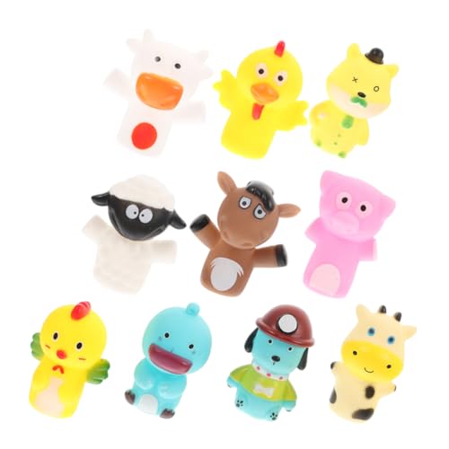 TOYANDONA Cartoon Fingerpuppen Für Interaktive Handpuppen Für Geschichtenerzählen Und Kreatives Flexibles Puppenspielzeug Für Kleinkinder Und Vorschulkinder TOYANDONA Cartoon Fingerpuppen Für Interaktive Handpuppen Für Geschichtenerzählen Und Kreatives Flexibles Puppenspielzeug Für Kleinkinder Und Vorschulkinder von TOYANDONA