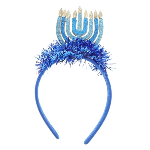 TOYANDONA Chanukka Kopfschmuck Kopfschmuck Chanukka Haarschmuck Stirnband Party Chanukka Festival Stirnband Chanukka Stirnband Chanukka Fotoautomaten Requisiten Festival TOYANDONA Chanukka Kopfschmuck Kopfschmuck Chanukka Haarschmuck Stirnband Party Chanukka Festival Stirnband Chanukka Stirnband Chanukka Fotoautomaten Requisiten Festival von TOYANDONA