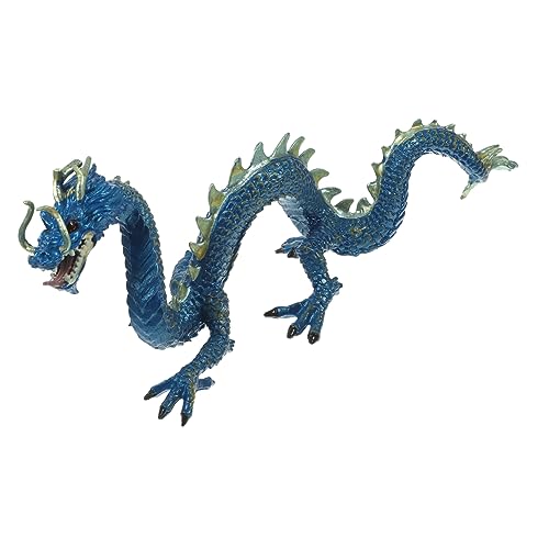 TOYANDONA Chinesisches Drachenmodell bürodeko büro Dekoration Spielzeuge chinesische Drachenfigur Heimdeko Modelle schicke Drachenfiguren Desktop-Drachen-Dekor Glücklich von TOYANDONA