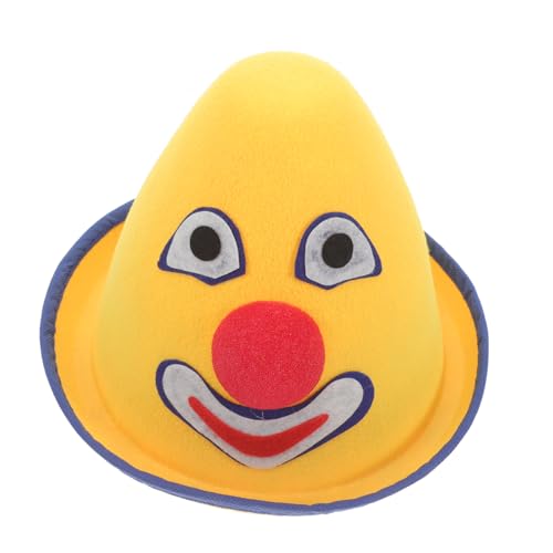 TOYANDONA Clown Hut Erwachsene Karneval Kostüm Kappe Lustig Karikatur Halloween Party Accessoire Verstellbar Robust und Bequem TOYANDONA Clown Hut Erwachsene Karneval Kostüm Kappe Lustig Karikatur Halloween Party Accessoire Verstellbar Robust und Bequem von TOYANDONA