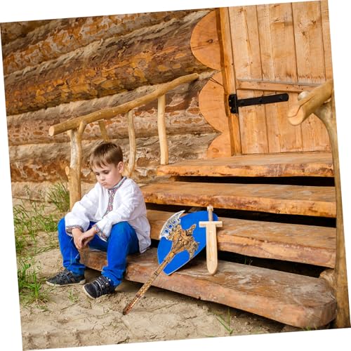 TOYANDONA Cosplay Waffenset Antik Bronzefarben aus Hochwertigem Kunststoff Leichtes Rollenspiel Zubehör für Bühnenauftritte Partys Halloween für Jungen und Mädchen TOYANDONA Cosplay Waffenset Antik Bronzefarben aus Hochwertigem Kunststoff Leichtes Rollenspiel Zubehör für Bühnenauftritte Partys Halloween für Jungen und Mädchen von TOYANDONA