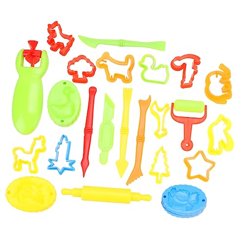 TOYANDONA DIY Farbige Knetmasse Werkzeugset mit Formen für Kreatives Bastelspielzeug Umweltfreundliche Plastilin Modellierwerkzeuge für Fantasievolles und Lernen TOYANDONA DIY Farbige Knetmasse Werkzeugset mit Formen für Kreatives Bastelspielzeug Umweltfreundliche Plastilin Modellierwerkzeuge für Fantasievolles und Lernen von TOYANDONA