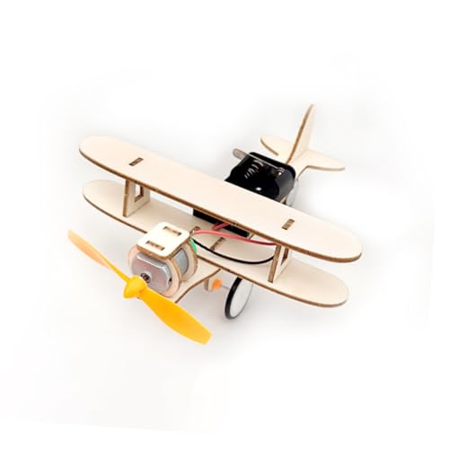 TOYANDONA DIY Holzflugzeug Bausatz Elektrisches Gleiter Modell Handwerkset für Schüler Lernspielzeug Kreatives Bastelset Denkfähigkeiten und Praktischer Wissenschaft TOYANDONA DIY Holzflugzeug Bausatz Elektrisches Gleiter Modell Handwerkset für Schüler Lernspielzeug Kreatives Bastelset Denkfähigkeiten und Praktischer Wissenschaft von TOYANDONA