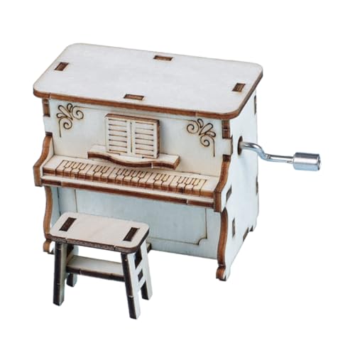 TOYANDONA DIY Klavier Musikbox Kreatives Bastelspielzeug Vorstellungskraft und Kreativität für Zuhause und Bürodekoration TOYANDONA DIY Klavier Musikbox Kreatives Bastelspielzeug Vorstellungskraft und Kreativität für Zuhause und Bürodekoration von TOYANDONA
