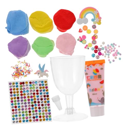 TOYANDONA DIY Knetset mit Ungiftiger Lufttrocknender Modelliermasse Kreatives Bastelset für Mädchen und Jungen Eiscreme Becher Motiven für Heim und Schulprojekte TOYANDONA DIY Knetset mit Ungiftiger Lufttrocknender Modelliermasse Kreatives Bastelset für Mädchen und Jungen Eiscreme Becher Motiven für Heim und Schulprojekte von TOYANDONA