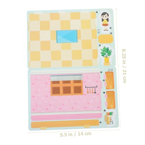 TOYANDONA DIY Küchenmodell Puzzle für Ab Jahren Kreatives Papier Bastelset zur Hand Auge Koordination Dekoratives und Lehrreiches Küchendekor für Geburtstag und Party TOYANDONA DIY Küchenmodell Puzzle für Ab Jahren Kreatives Papier Bastelset zur Hand Auge Koordination Dekoratives und Lehrreiches Küchendekor für Geburtstag und Party von TOYANDONA