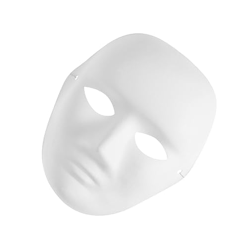 TOYANDONA DIY Männerporträtmaske Elastische Malmaske für Leere Weiße Pulp Maske zum Bemalen für Karneval und Ostern Bequeme Passform und Umweltfreundliches Material TOYANDONA DIY Männerporträtmaske Elastische Malmaske für Leere Weiße Pulp Maske zum Bemalen für Karneval und Ostern Bequeme Passform und Umweltfreundliches Material von TOYANDONA