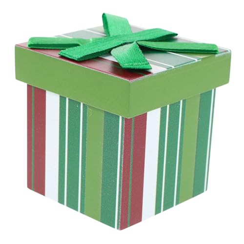 TOYANDONA DIY Mini Schleifen Geschenkbox Modellspielzeug für Weihnachtsdeko Zubehör für Puppenhaus und Neujahrs Szenen Display TOYANDONA DIY Mini Schleifen Geschenkbox Modellspielzeug für Weihnachtsdeko Zubehör für Puppenhaus und Neujahrs Szenen Display von TOYANDONA