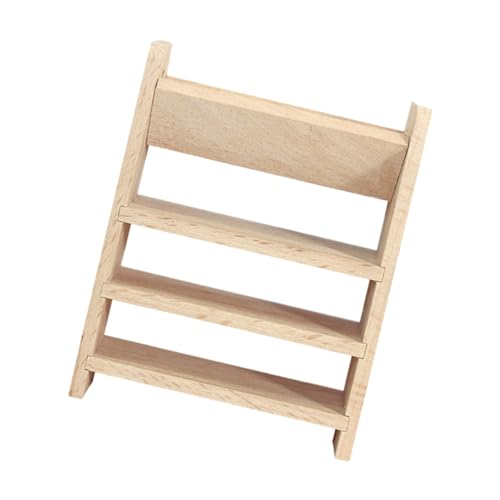 TOYANDONA DIY Miniaturmöbel Langlebige Mini Regal Aufbewahrung Kreatives Puppenhaus Zubehör für Kinderzimmer und Sammler Dekorative Mini Szene TOYANDONA DIY Miniaturmöbel Langlebige Mini Regal Aufbewahrung Kreatives Puppenhaus Zubehör für Kinderzimmer und Sammler Dekorative Mini Szene von TOYANDONA
