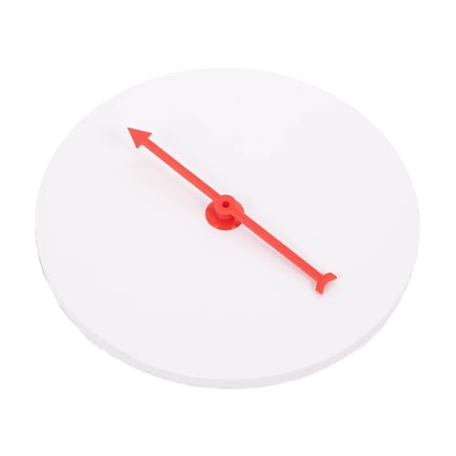 TOYANDONA DIY Preisrad Kunststoff Party Turntable mit Glattem Drehmechanismus Selbstgestaltbares DIY Lotterierad für Lotteriespiele und Karneval Beschreibbare Tischplatte für Familien und TOYANDONA DIY Preisrad Kunststoff Party Turntable mit Glattem Drehmechanismus Selbstgestaltbares DIY Lotterierad für Lotteriespiele und Karneval Beschreibbare Tischplatte für Familien und von TOYANDONA