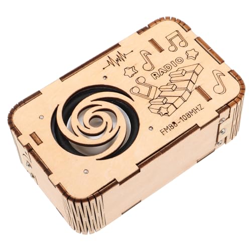 TOYANDONA DIY Radio Bausatz Pädagogisches Holzspielzeug für Wissenschaftsexperiment Stem Fähigkeiten für Jährige und Ältere mit Holzmaterialien Lehrreiche Entdeckung von Elektronik und TOYANDONA DIY Radio Bausatz Pädagogisches Holzspielzeug für Wissenschaftsexperiment Stem Fähigkeiten für Jährige und Ältere mit Holzmaterialien Lehrreiche Entdeckung von Elektronik und von TOYANDONA