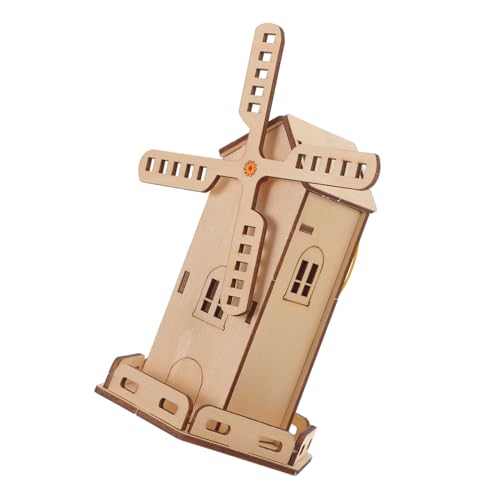 TOYANDONA DIY Solar Windmühle Holzbausatz Experimentierset Sicheres Material Einfache Kreatives Lernspielzeug für Jungen Mädchen TOYANDONA DIY Solar Windmühle Holzbausatz Experimentierset Sicheres Material Einfache Kreatives Lernspielzeug für Jungen Mädchen von TOYANDONA