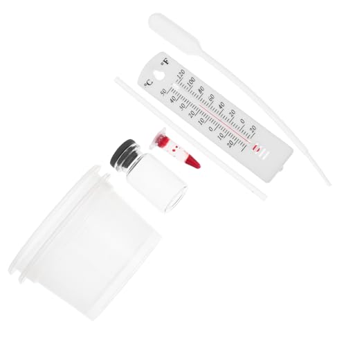 TOYANDONA DIY Thermometer Lernspielzeug für Wissenschaftsexperimente zur Thermischen Ausdehnung und Kontraktion Umfassendes Bastelset für Kleine TOYANDONA DIY Thermometer Lernspielzeug für Wissenschaftsexperimente zur Thermischen Ausdehnung und Kontraktion Umfassendes Bastelset für Kleine von TOYANDONA