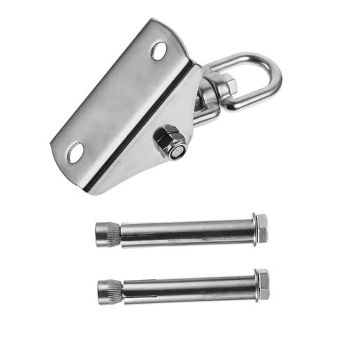 TOYANDONA Deckenhaken Strapazierfähig Edelstahl Kleiderbügel Aus Edelstahl Yoga Aufhängeset Haken Silberfarben TOYANDONA Deckenhaken Strapazierfähig Edelstahl Kleiderbügel Aus Edelstahl Yoga Aufhängeset Haken Silberfarben von TOYANDONA