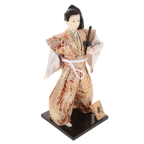 TOYANDONA Japanische Wohndekoration -Puppe Statue Im Japanischen Stil -Figur Für Männer von TOYANDONA