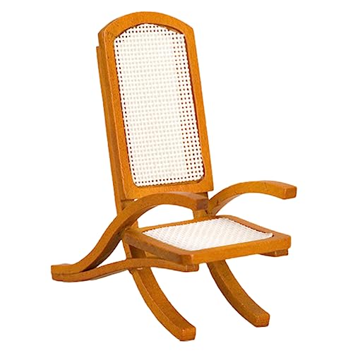 TOYANDONA Dekoration Holz Winzig Stuhl Möbel Zubehör Puppe Möbel Zubehör TOYANDONA Dekoration Holz Winzig Stuhl Möbel Zubehör Puppe Möbel Zubehör von TOYANDONA