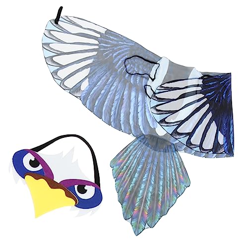 TOYANDONA Flügel Kinderkostüm Halloweenkleid - Für Jungen Und Mädchen Stilvolle Partybevorzugung Leistungsschmuck Y012 TOYANDONA Flügel Kinderkostüm Halloweenkleid - Für Jungen Und Mädchen Stilvolle Partybevorzugung Leistungsschmuck Y012 von TOYANDONA
