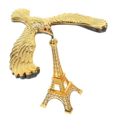 TOYANDONA Desktop Balance Eagle Dekoration Zinklegierung Vogel Modell für Stilvolle Hausdekoration und Lehrhilfe für Gleichgewichtsexperimente von TOYANDONA