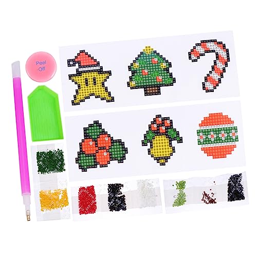 TOYANDONA Weihnachtliche Mädchen Diamond Sticker Aufkleber Designs Für Kreative Bastelprojekte Für Laptops Skateboards Und von TOYANDONA
