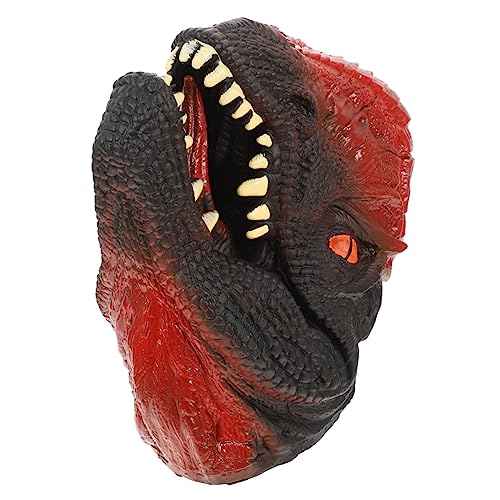 TOYANDONA Dinosaurier-handpuppe Kinderspielzeug Handpuppe Tierpuppen Handpuppen- Rollenspiel Handpuppe Handpuppen Für Kinderhandspielzeug Weiches Gummi von TOYANDONA