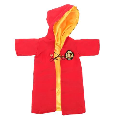 TOYANDONA Doll Wizard Costume Mini Cloak für Puppen Kreatives Rollenspiel Zubehör Robustes Design für Fördert Fantasie für Spielzeugdekoration TOYANDONA Doll Wizard Costume Mini Cloak für Puppen Kreatives Rollenspiel Zubehör Robustes Design für Fördert Fantasie für Spielzeugdekoration von TOYANDONA